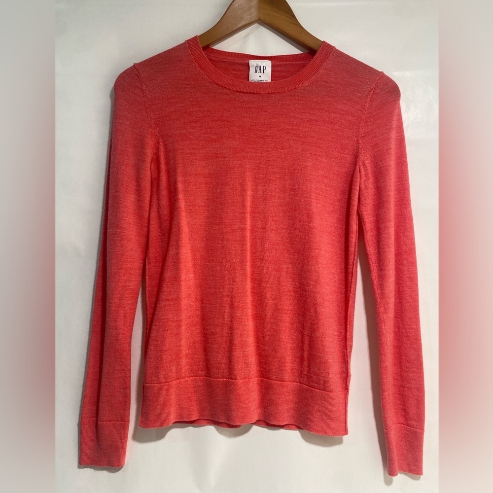 GAP Coral Merino Wool Sweater